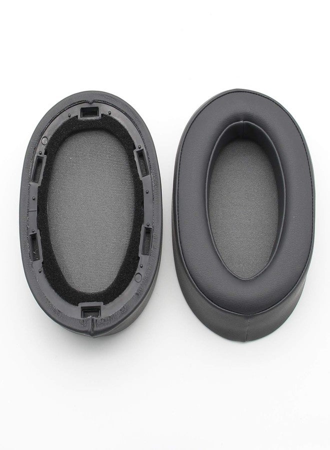 Adhiper WH-H900N Replacement Ear Pads Protein PU Leather Ear Cushion Compatible with Sony WH-H900N and MDR-100ABN Headphones (Dark Grey) - Image 2