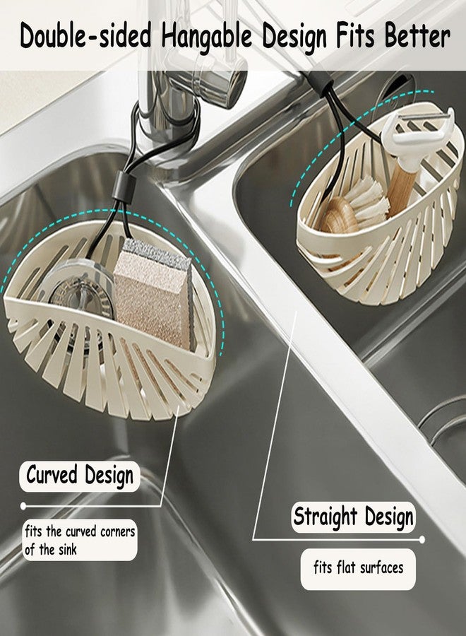 Dancepanda Sponge Holder for Kitchen Sink Suction,Kitchen Sink Organizer Caddy Holder,Dish Sponge Holder - Image 4