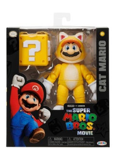 Super Mario Bros - Cat Mario Action Figure