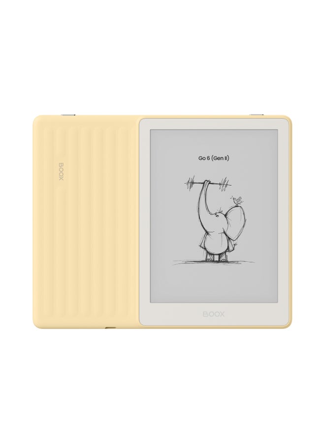 BOOX GO 6 Gen II - Custard/Yellow - Image 3