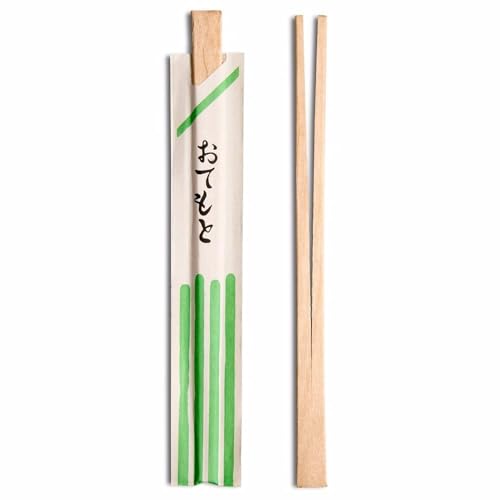 sakoraware Sakorware Biodegradable Eco Friendly Wooden Chopstick, 9 Inch Each, Pack of 50 Pairs - Image 3
