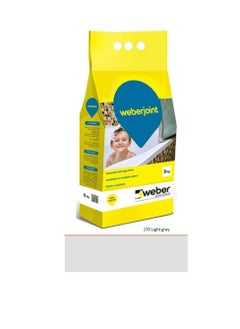Weber Weber Cement Based Pre Mixed Tile Joint Grout Multi Colors LIGHT GREY  - Image 1
