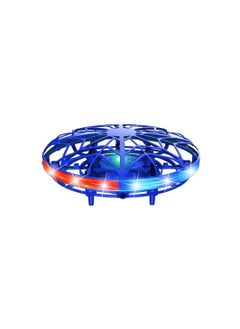 Hand Operated Mini Drone for Kids or Adults,USB Rechargeable Small UFO Flying Ball Drones with LED Lights, Indoor Outdoor Drones Toy Gifts for Boys and Girls