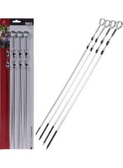 Bbq Skewers Stainless Steel Set, Kebab Grill Skewers, Grill Accessories With 9 Grill Barbecue Skewers - pzsku/Z503ACD50DA891358BFABZ/45/_/1721931110/e5968fa6-a170-4d71-bc74-7b176b39dbba