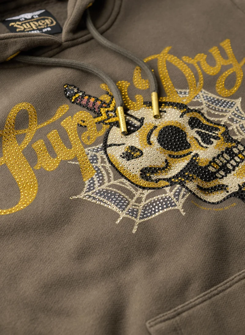 Superdry Tattoo Script Graphic Hoodie