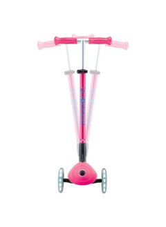GLOBBER Globber Primo Foldable Plus Lights 3-wheel Kick Scooter in Fuchsia  - Image 3