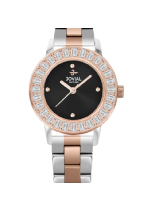 JOVIAL 5056LAMQ03ZE Women's Fashion Watch, Elegant Classic Design - Image 1