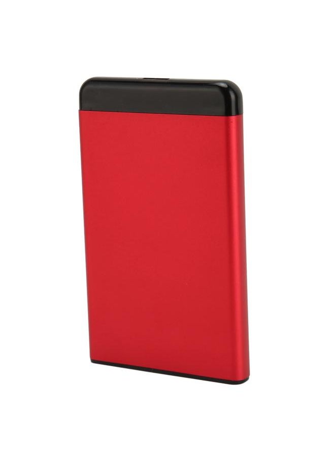 Thoraya USB3.0 ultra-thin external mobile hard disk high-speed read and write 2.5-inch portable metal mobile external hard disk red 750GB  - Image 5
