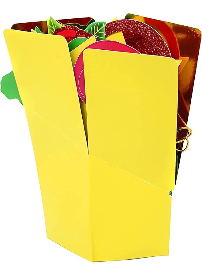 إيروريكس بطاقة تهنئة ثلاثية الأبعاد من الورود الحمراء المنبثقة للنساء والزوجة والابنة والجدة وعيد الأم وعيد الحب مع مسحوق الذهب - Image 2