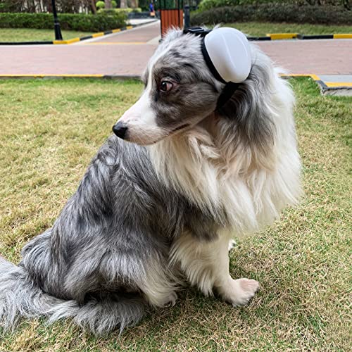 derYEP Dog Earmuffs for Hearing Protection 29dB NRR Ear Muffs Noise Protection (Large, White) - Image 3
