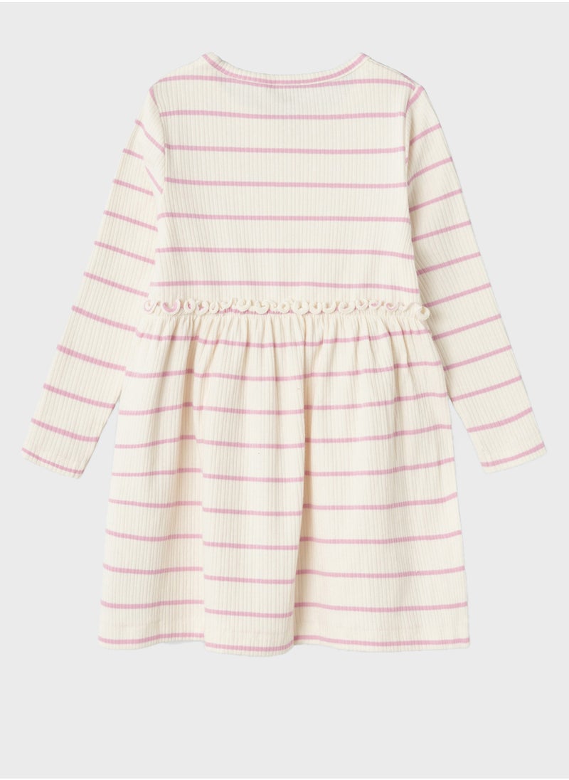 NAME IT Kids Tiered Hem Dress  - Image 2