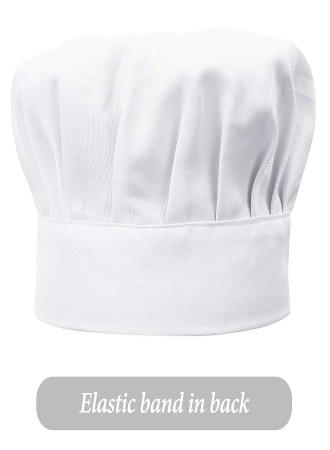 ALIPOBO Kids Apron and Chef Hat Set, Children's Adjustable Bib Apron with 2 Pockets. Cute Boys Girls Kitchen Apron for Cooking, Baking, Painting, Training Wear (6-12 Year, White) - Image 5