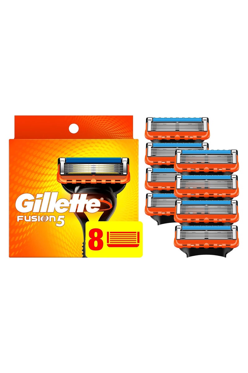 Gillette Fusion5 Razor Blades For Men, 8 Refills - Image 1