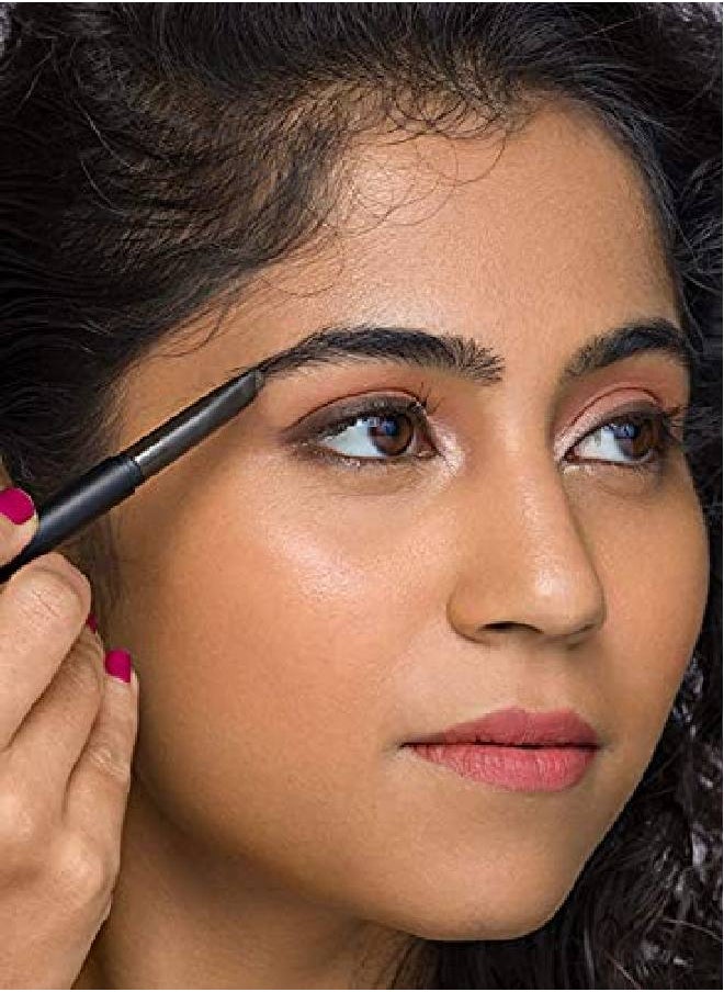 SUGAR Cosmetics - Arch Arrival Brow Definer 04 Felix Onyx (Dark Blackish Brown Brow Definer) Smudge Proof Water Proof Eyebrow Pencil With Spoolie Lasts Up To 12 Hours - Image 1