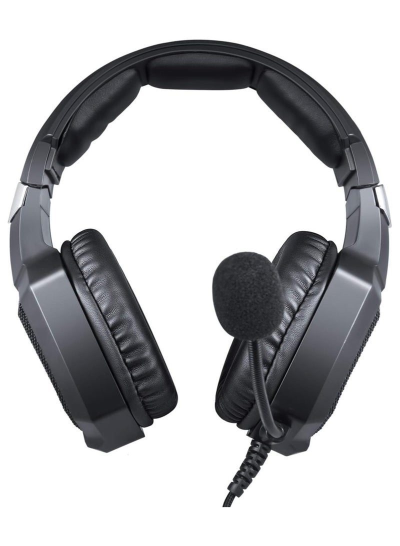 ELTRAZONE K8 Portable Anti-noise Super Bass Stereo Headphones Laptop Computer Game Headset with Microphone Stretchable Headband  - Image 2