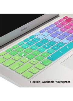 بيوند غطاء لوحة مفاتيح من السيليكون، لجهاز Apple MacBook Pro/Air Retina مقاس 13/15 بوصة، المواصفات الأمريكية، ملحقات لوحة مفاتيح الكمبيوتر (ملون)  - Image 2