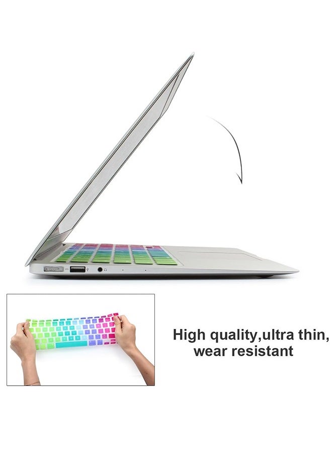 Beyond - Silicone Keyboard Cover, for Apple MacBook Pro/Air Retina 13/15-Inch US Specification, Computer Keyboard Accessories (Colorful) - Image 1