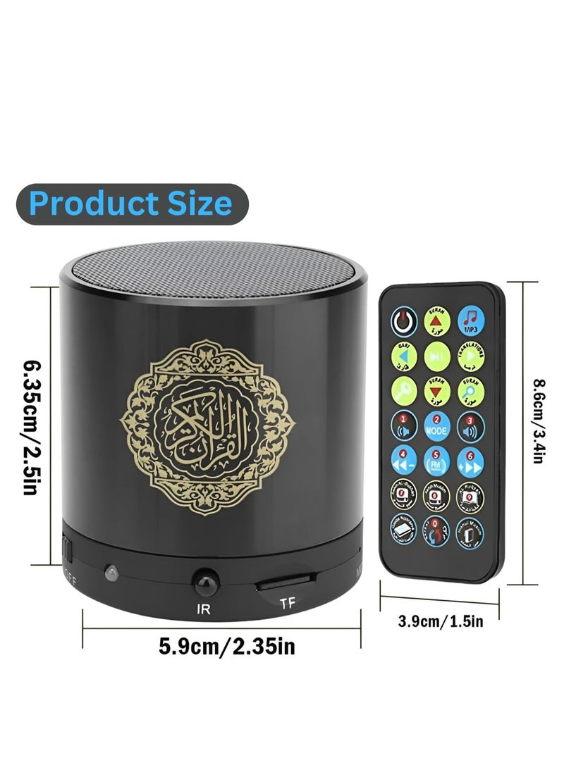Generic - New Digital Quran Player Speaker With Remote Control Black - Image 1