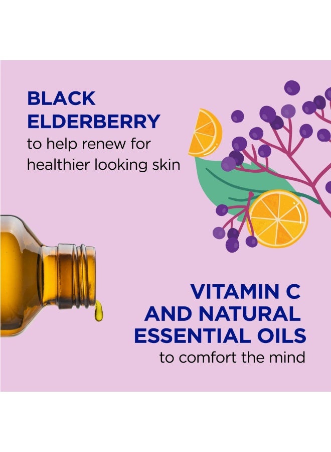 دكتور تيل غسول الجسم والشامبو 3 في 1 برائحة الفقاعات، حمام البلسان الأسود مع فيتامين سي، 591 مل - Image 5