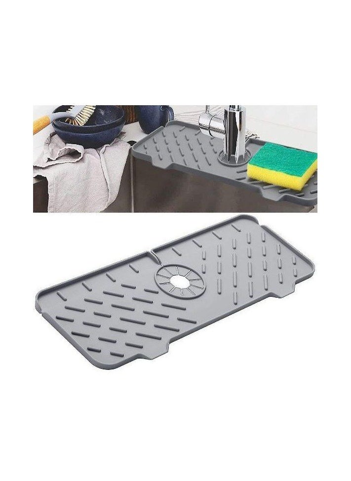 Generic Silicone Pad for Kitchen and Bathroom Sink | Comfort, Cleanliness, and Leak Prevention - M  - Image 2