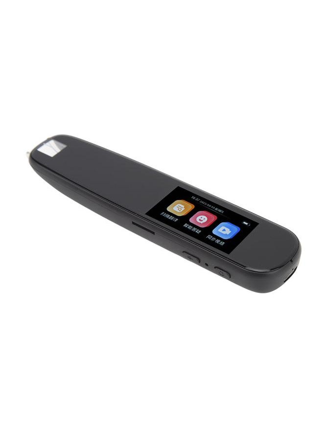 Thoraya Scanning Reading Pen English Learning Touch Screen Translation Dictionary Pen for Students Black  - Image 5
