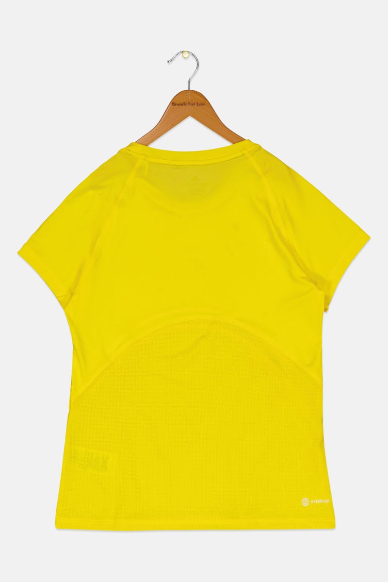 Adidas Kids Boy Sportswear Fit Training T Shirt, Yellow - Image 2