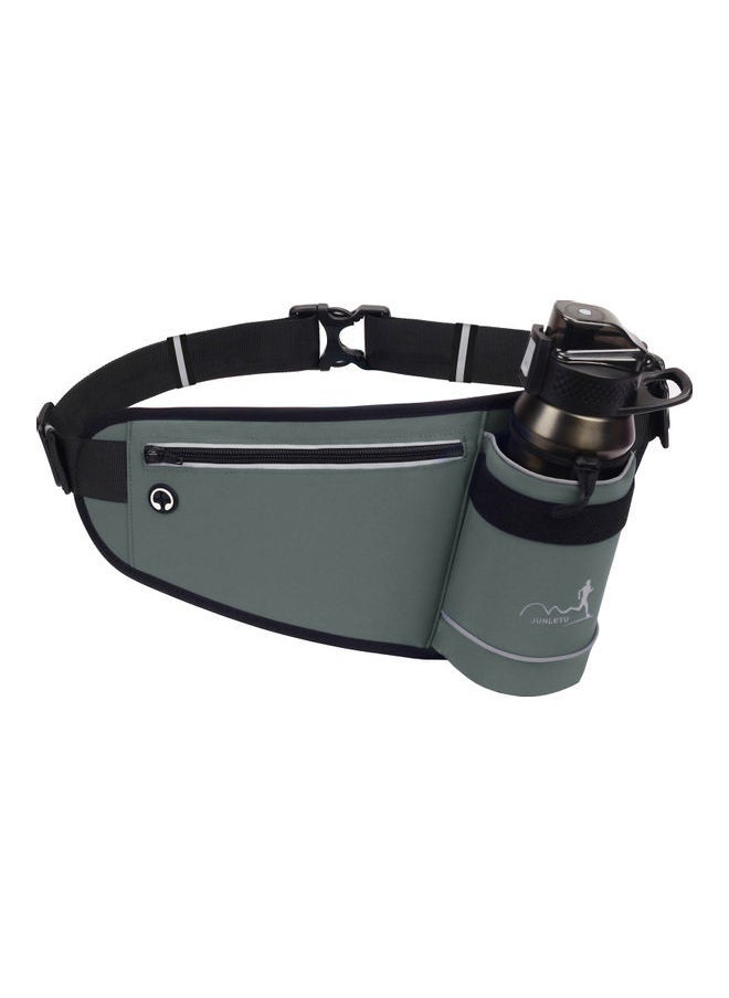 NIBEMINENT - Hydration Waist Belt Bag With Water Bottle Holder 37x15cm - Image 1