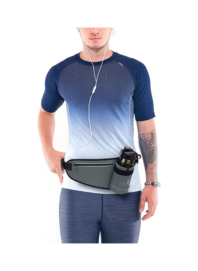 NIBEMINENT - Hydration Waist Belt Bag With Water Bottle Holder 37x15cm - Image 1