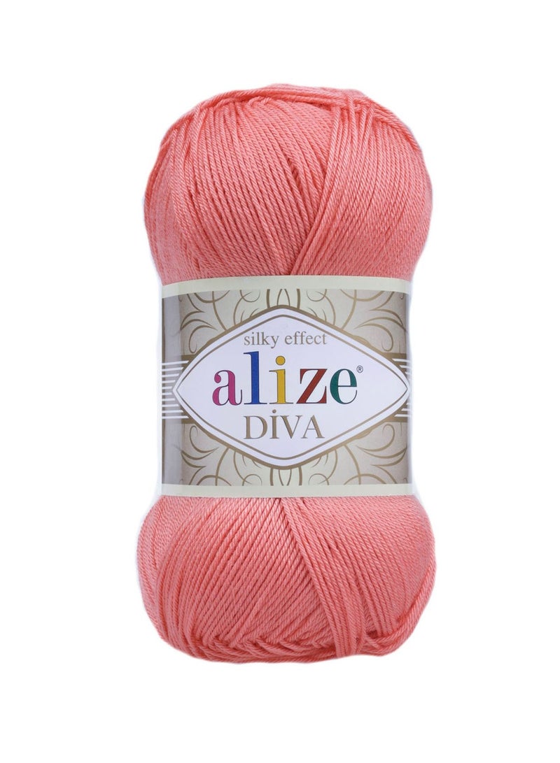 أليز خيوط ديفا سيلك أكريليك 619 برتقالي