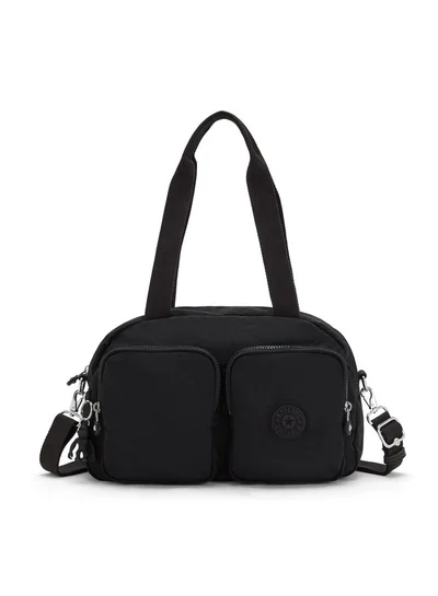 kipling Medium Shoulderbag (With Removable Shoulderstrap) Female Black Noir Cool Defea