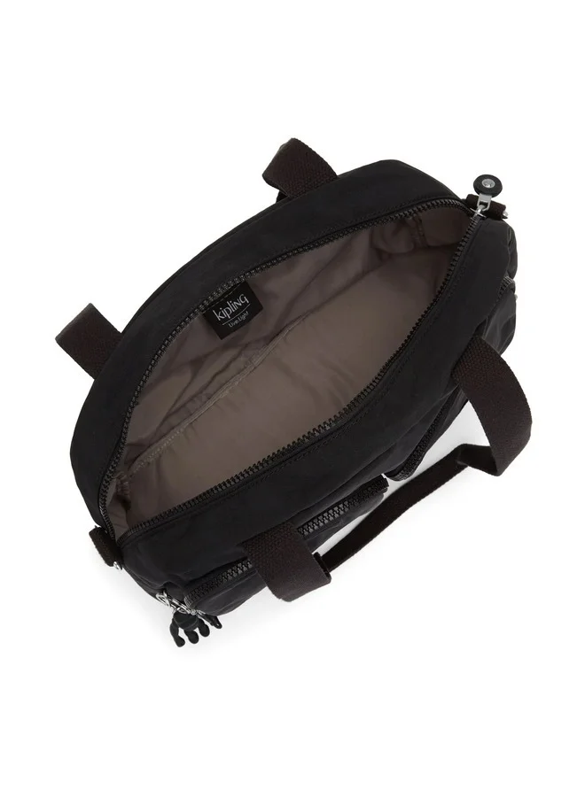 kipling Medium Shoulderbag (With Removable Shoulderstrap) Female Black Noir Cool Defea