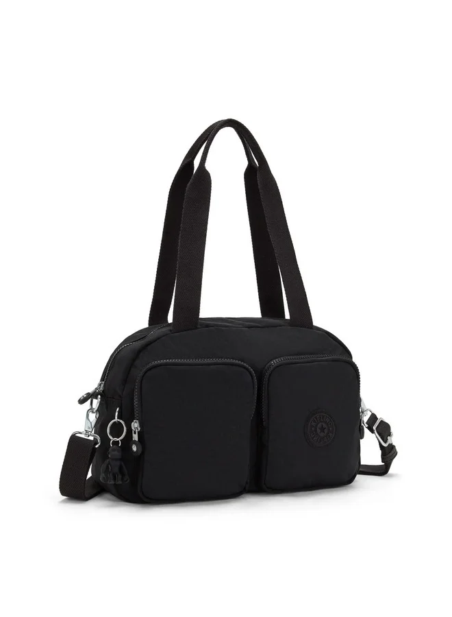 kipling Medium Shoulderbag (With Removable Shoulderstrap) Female Black Noir Cool Defea