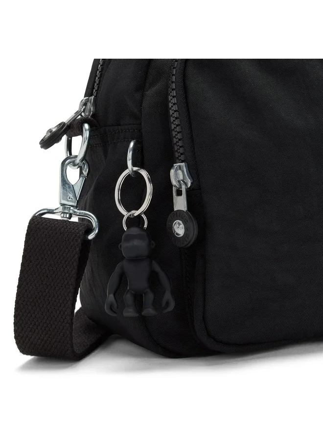 kipling Medium Shoulderbag (With Removable Shoulderstrap) Female Black Noir Cool Defea