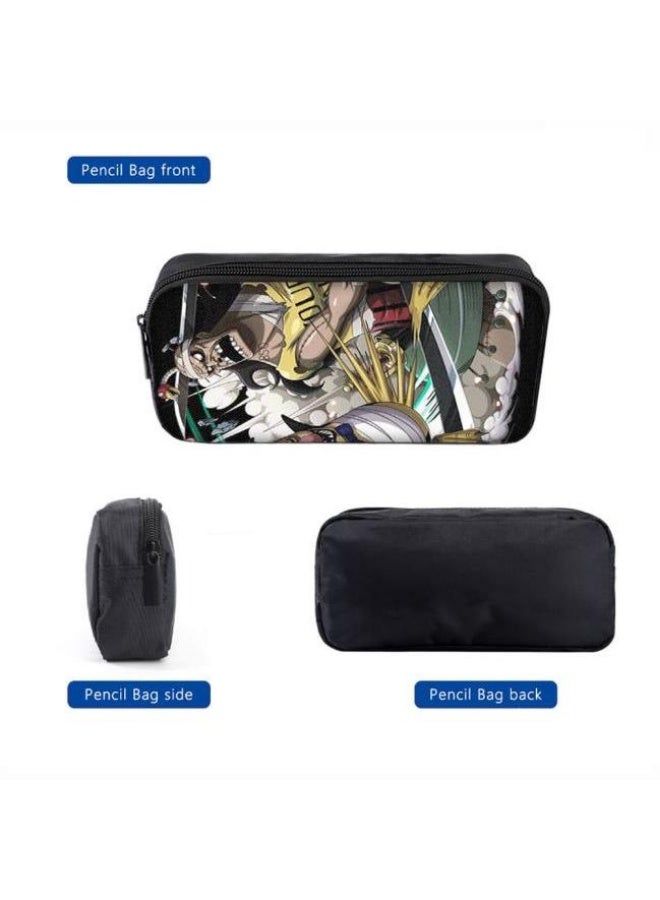 عام أحدث نموذج عالمي من الكرتون طباعة ثلاثة قطعة حقيبة مجموعة ( الطلاب ، الأطفال ، الأصدقاء ، نزهة ، تسلق الجبال ، الخ . ) - Image 2