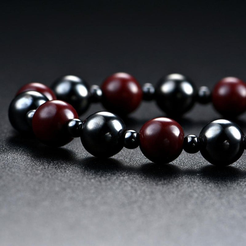 comfrt Necklaces, Unisex Hematite Beads Health Care Choker Weight Loss Jewelry Gift for Men Women - Image 3
