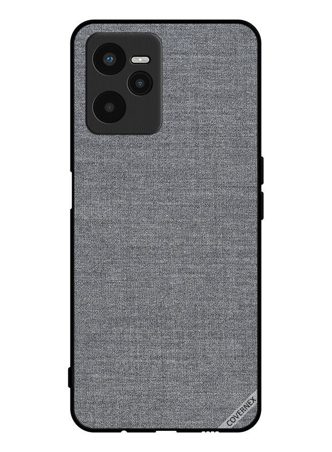 Covernex Protective Case Cover For Realme C35 Cloth Pattern - Image 1