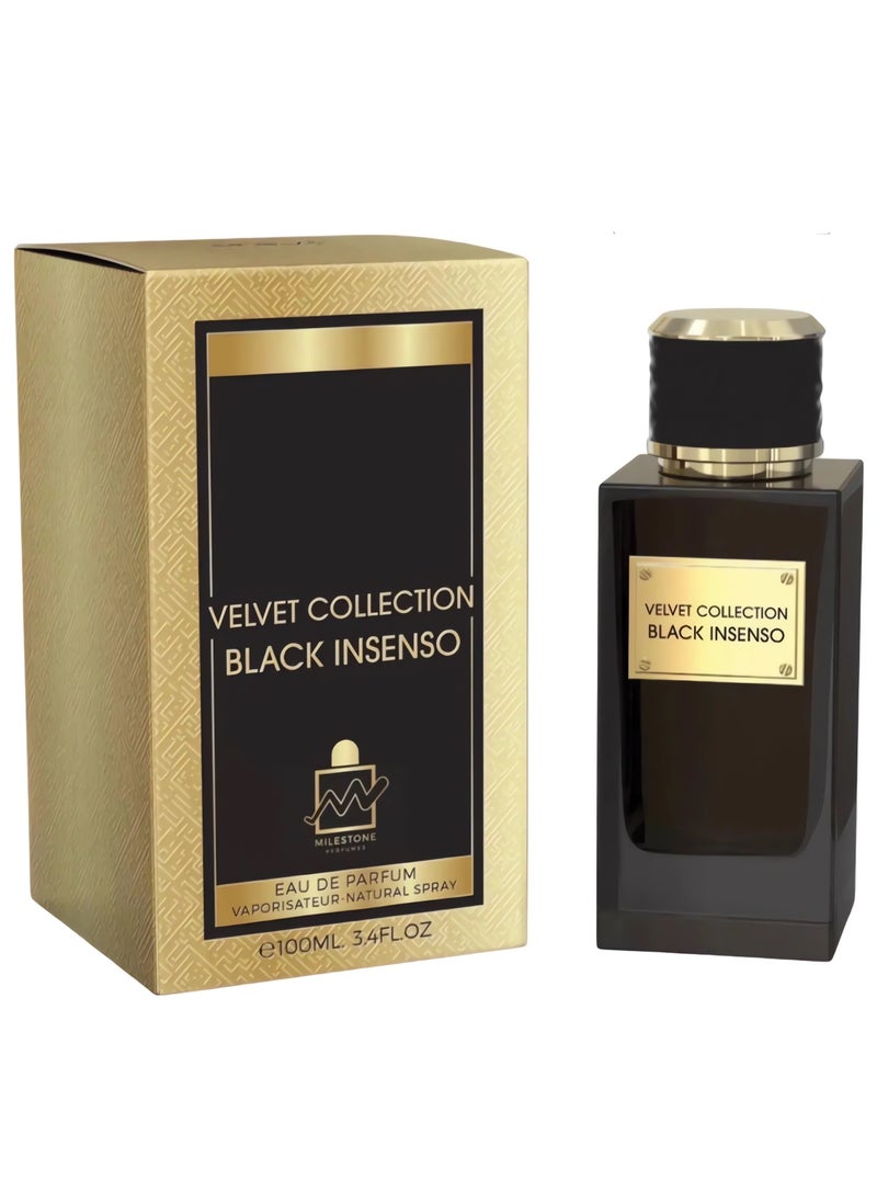Milestone™ - Velvet Collection Black Insenso Eua De Parfum For Men - 100ml( Velvet Incenso by Dolce&Gabbana ) - Image 1