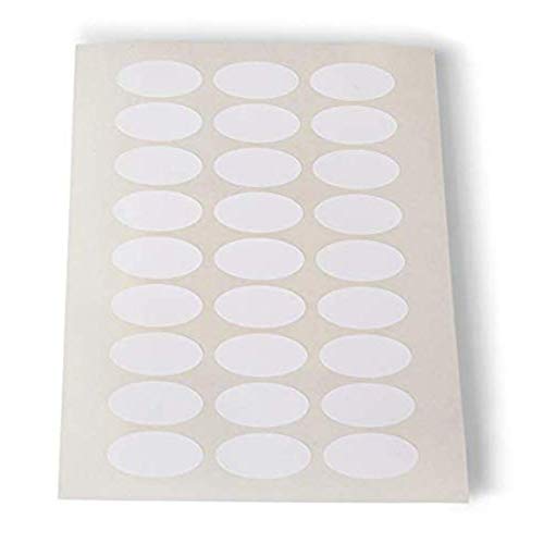 DIY Crafts Pack Of 590 Pcs, Bottle Stickers, Bottle Stickers Labels Oval-Shaped and Round, 135 (Pack Of 590 Pcs, Bottle Stickers) - Image 2