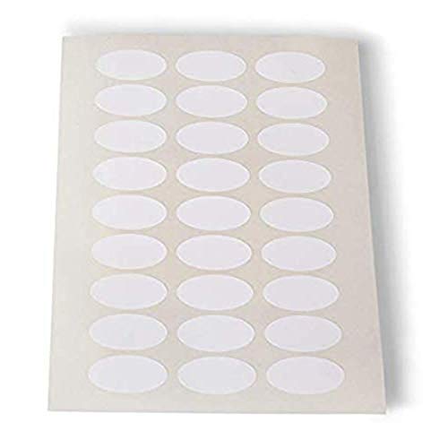 DIY Crafts Pack Of 590 Pcs, Bottle Stickers, Bottle Stickers Labels Oval-Shaped and Round, 135 (Pack Of 590 Pcs, Bottle Stickers) - Image 1