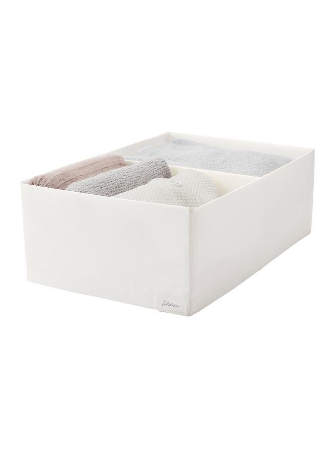 Zaboon Box with compartments, white, 34x51x18 cm - Image 2