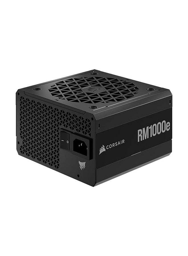 كورسير مزود طاقة ATX RM1000e منخفض الضوضاء بالكامل (موصلات EPS12V مزدوجة، مكثفات مصنفة 105°C، كفاءة 80 PLUS ذهبية، دعم وضع الاستعداد الحديث) - Image 1