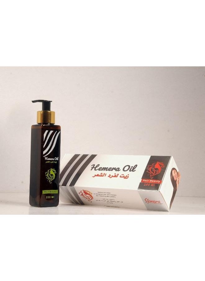 Hemera - straighten hair oil 250ml - Image 1