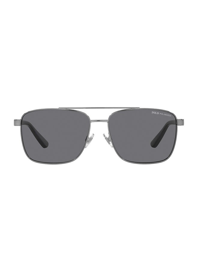 POLO RALPH LAUREN - Men's Rectangle Sunglasses - PH3137 900281 59 - Lens Size: 59 Mm - Image 1
