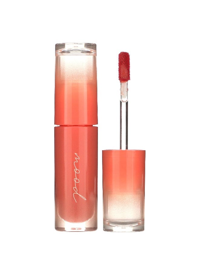 Peripera Peripera, Ink Mood Glowy Tint, 02 Coral Influencer, 0.14 oz (4 g)  - Image 1