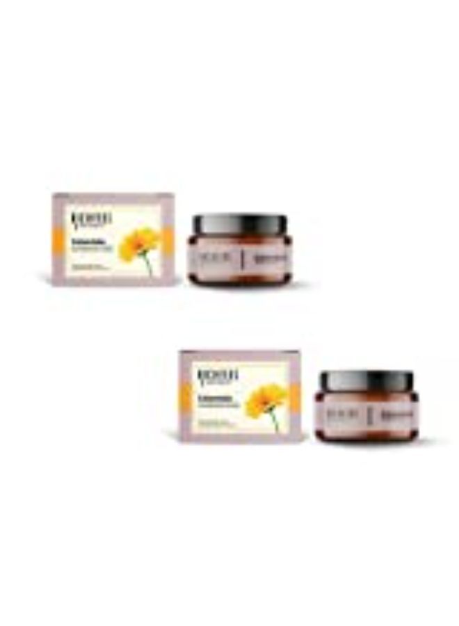 Richfeel Calendula Anti Blemish Overnight Cream | Power Of Soothing Calendula & Clinically Potent Echinacea | For Skin Prone To Acne, Blemishes & Scars | Physician Formulated 50G - Pack Of 2 - Image 4