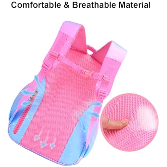 rayihni Backpacks for Kids Lightweight School Backpack for Girls Large Capacity  Waterproof Schoolbag Student Backpack Bag and Primary Kids Bookbag - Image 2