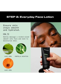 Hawthorne Hawthorne Men's Everyday Essential Skincare Set With Face Wash Cleanser and Lotion. A 2-Step Routine for Smooth, Hydrated Skin. All Natural Ingredients, Paraben Free, Phthalate Free. 4 Fl. Oz. Each.  - Image 4