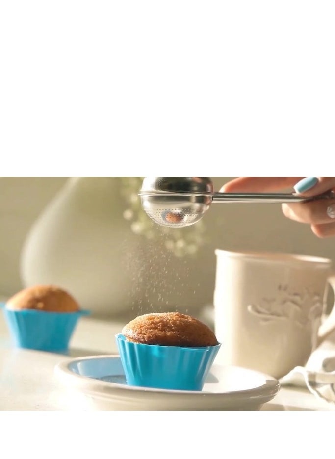kleez KLEEZ Silicone Baking Cups – 6-Pack, Reusable & Non-Stick Cupcake Liners – Food-Grade, Heat-Resistant, Multi-Color Muffin Molds for Baking  - Image 3