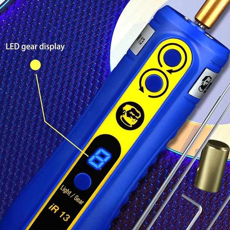 iR13 مجموعة أدوات مجرفة إزالة الصمغ لشاشة LCD للهواتف الذكية مع بطارية مدمجة - Image 4