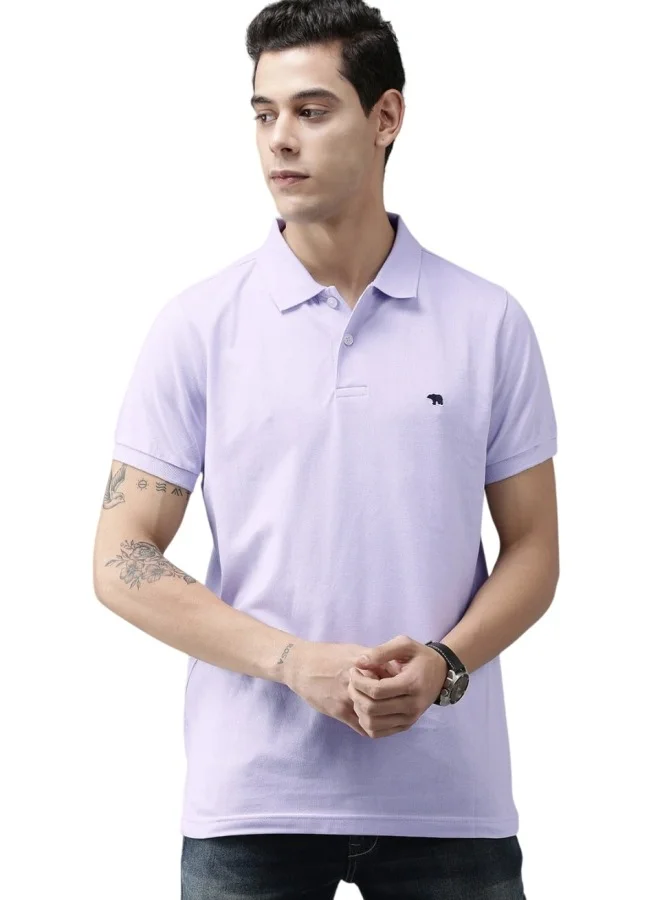 ذا بير هاوس Men's Polo T-Shirt – Soft, Breathable Cotton, Classic Fit for Comfort, Stylish Casual Shirt for Everyday Wear, Summer, and Outdoor Activities